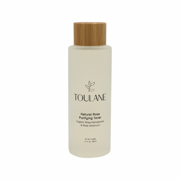 Toulane natural rose face toner — organic skincare UAE