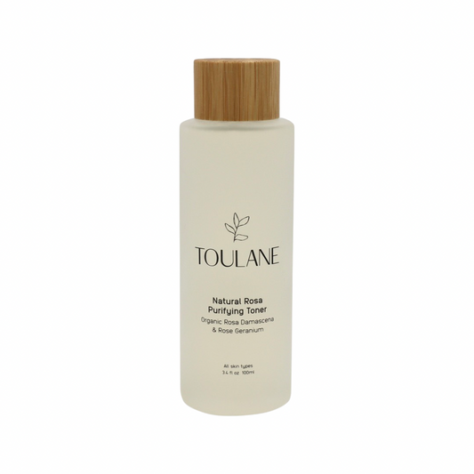 Toulane natural rose face toner — organic skincare UAE