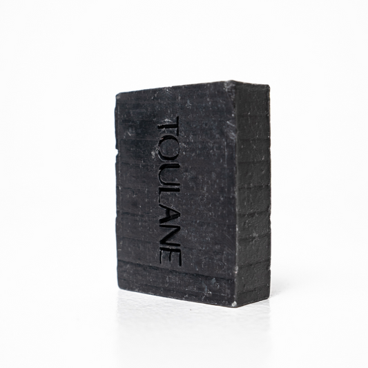 Toulane natural charcoal soap — vegan skincare UAE